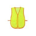 2W International Mesh Vest Without Stripe, Lime 8028D